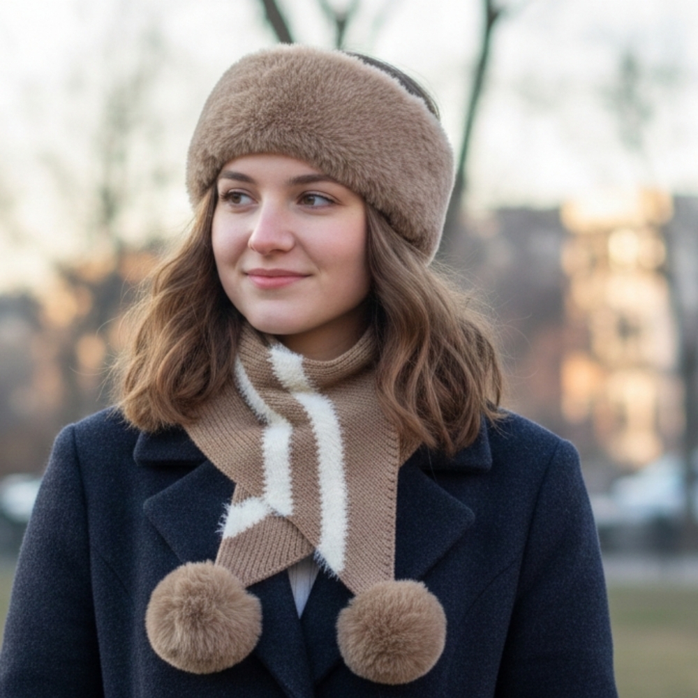 Harve Benard Scarf and Headband